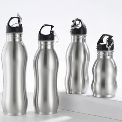 China Sustainable Stainless Steel Sports Water Bottle Single Wall Flask Customized Thermos for sale