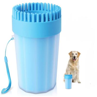 China Viable Chinese Modern Style Paws Factory Price Suppliers Dog Pet Cup Cleaner Silicone for sale