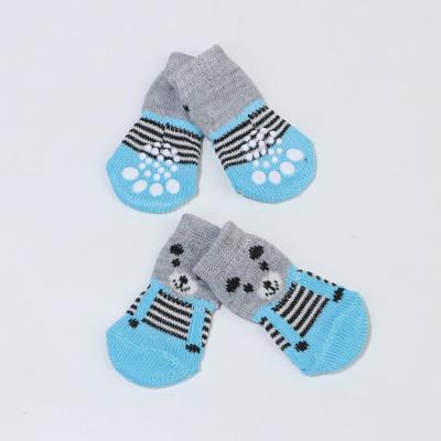 China Durable Anti Slip Dog Hogs Pet Hogs Pet Shoe Socks For Dogs Cats for sale