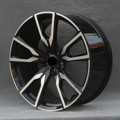 China Classic style 19 inch automobile modification wheels silver and black 19X8.5 19X9.5 alloy wheels for BMW E90 E92 E46 M3 3 5Series for sale