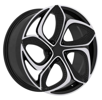 China Automobile Modification 19-24inch Forged Wheel Alloy Black Fine Polish Staggered Rim 5 Holes For Mercedes Benz Aluminum Alloy Car Wheels for sale