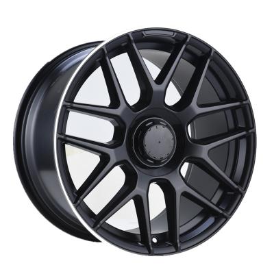 China For Mercedes Series Hot Sale 20 To 23 Inch Modified Alloy Wheels Black Forged Wheels For Mercedes Benz for sale