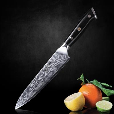 China Viable Private Label 5 Inch Damascus Kitchen Serving Knife Knife Making Set for sale