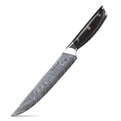 China Viable Classic 8 Inch Damascus Kitchen Carving Knife for sale