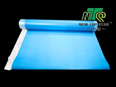 China De blauwe Vinylonderstroom IXPE 3mm van de Plankbevloering Vloerverwarmingsonderstroom Antislip Te koop