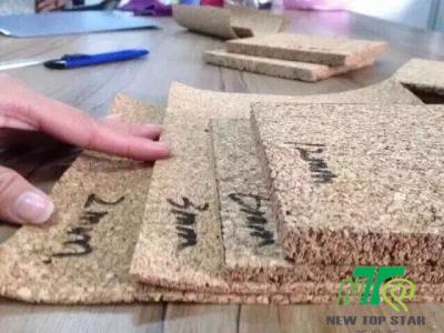 China ECF Waterdichte Underlayment van Cork Underlayment van Eco Vriendschappelijke 1/2 Duim Te koop