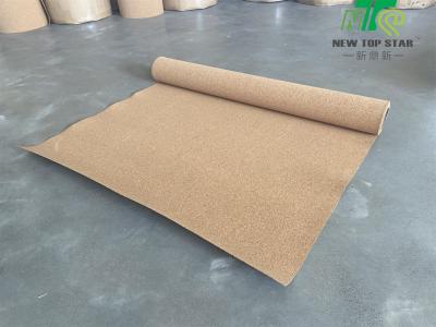 China Suelos de parqué de Eco 3m m Cork Underlayment Roll For Solid y pisos de flotación amistosos en venta