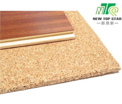 Cina 12mm Eco Cork Underlayment Floor Sheets 220kg/cbm eccellente densamente in vendita