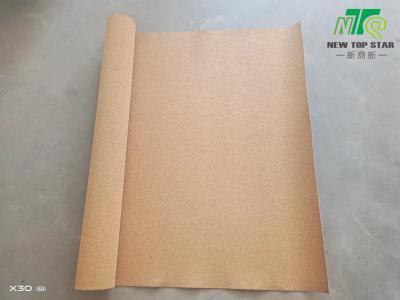 China 1mm starker Eco Cork Underlayment Soundproofing 220kg/Cbm für PVC-Bodenbelag zu verkaufen