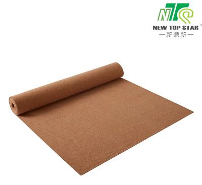 China 2mm Eco Cork Underlayment High Density Comfort de Vermindering van het Staplawaai Te koop