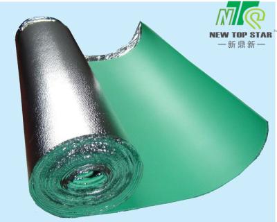 China Underlayment de plata del suelo de la película 2m m, arpillera resistente de humedad para el suelo laminado en venta