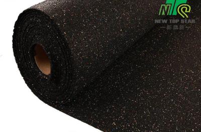 China 3mm Natuurrubberbevloering Underlayment voor Gelamineerde Bevloerings Gouden Film Te koop