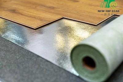 China SGS sido la base acústico verde de 2m m, Underlayment de goma del piso 1.6kg/sqm en venta