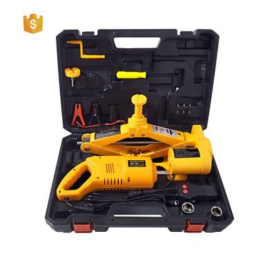 China Car 12v Jack Set Multifunctional Hydraulic Electric Suv Jack With Electric Wrench Tyer Jack 5t Electric Off-Road Vehicle Car Auto Repair Tools for sale