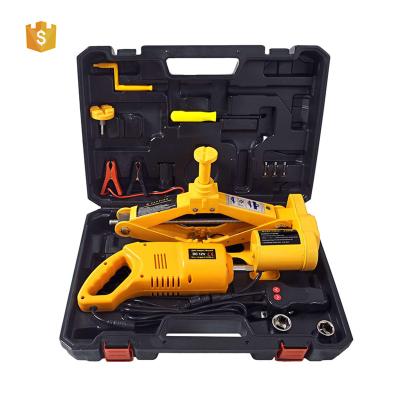 China Auto Repair Tools 2022 Electric Car Jack 5 Ton 12v Kit Hydraulic Car Jack Set for sale