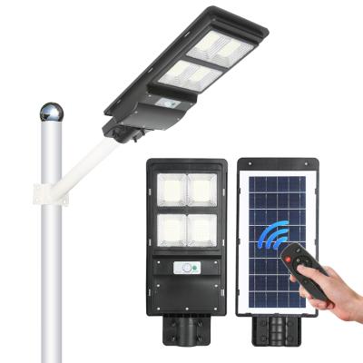 China Outdoor Sports Stadiums Parking Lot Waterproof ABS Smd 60w 90w 120w Integrated All In One Solar Led Street Light for sale