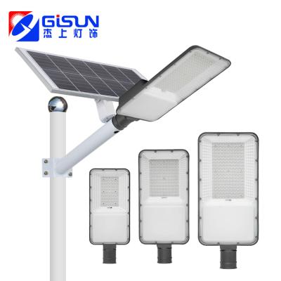 China Outdoor Sports Stadiums Timer Road Aluminum IP65 Waterproof 60w 120w 180w Led Solar Street Light for sale