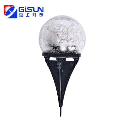 China Way. Cheap Landscape Products Slitting Glass Spike Outdoor Garden 1W LED Solar Lawn Light for sale