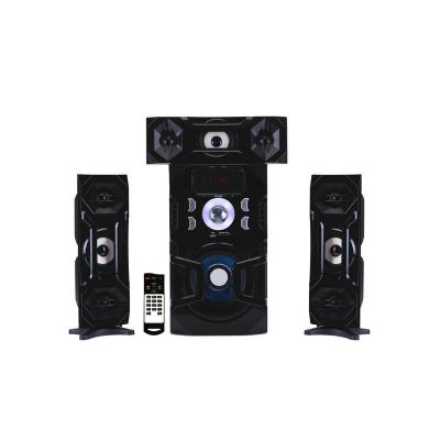 China Factory Hot Wireless Multimedia Speaker 3.1 Tooth Combination Speaker Home Theater System Subwoofer Blue Surround Speaker For Church for sale