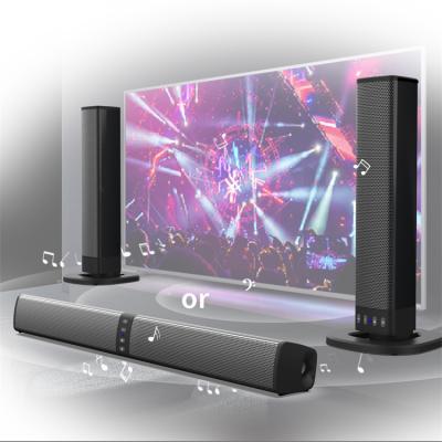 China Detachable BT TV Sound Bar Mini Home Theater System Speakers Karaoke Bar Home Theater 4 Horn Power Sound Radio for sale