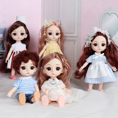 China HEBEIER mini joint 13 high quality dress bjd doll set bjd princess dolls girl toy 6 gift box for sale