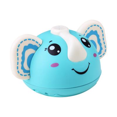 China Play Toy Electric Durable Bath Shower Head Spout Rinser Elephant Water Pump HEBEIER Fun Kids Bathing Doll Toys For Children for sale