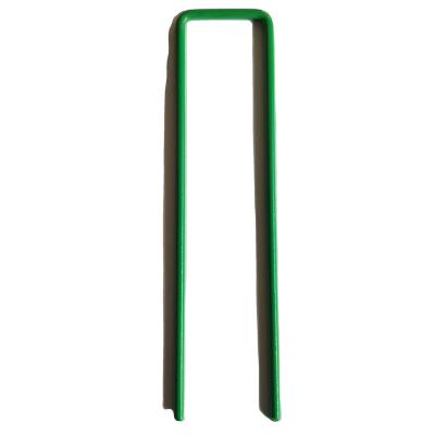 China High Quality Grass Landscaping Tools U Shape Flat Artificial Nail Staples Turf Staple U Shaped Turf Nail for sale