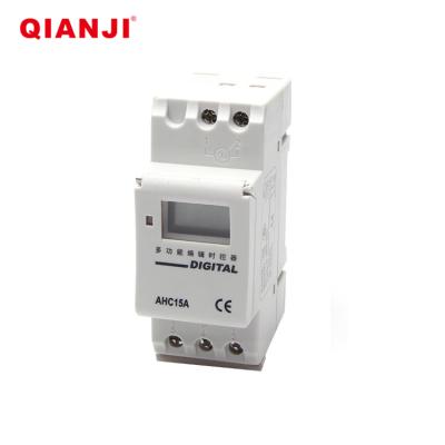 China QIANJI Online Store China 24 Hour Timer Switch 12 Volt 220v Battery Operated Programmable Digital Timer Switch 16A/250VAC for sale