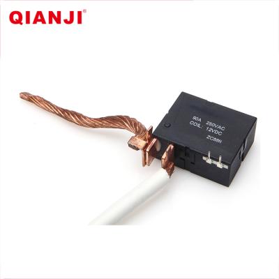 China QIANJI China Epoxy Meter Small 80A 12VDC Magnetic Latching Relay Suppliers for sale