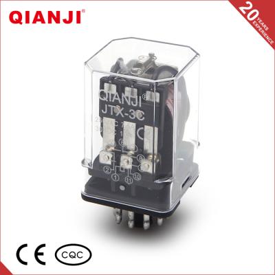 China QIANJI Sealed 28VDC 220V 380V Sealed Type Miniature General Purpose Relay for sale