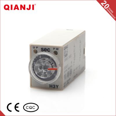 China New Arrival Sealed and Hot Sales QIANJI H3Y-2 Time Delay Relay 110V 220V 12V 24V for sale