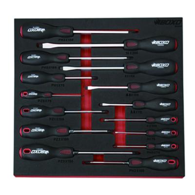 China Modular Tool Organization Garage Screwdriver Set DIY Tools Hot Selling Home Screwdriver Set Tools Hardware Multi Screwdriver Set for sale