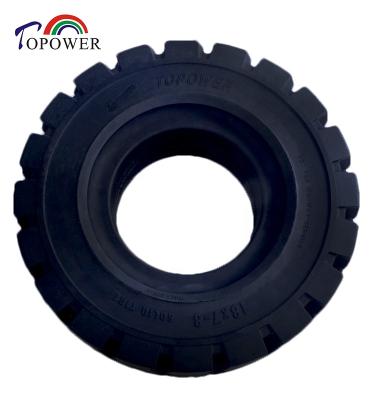 China Resilient Solid Natural Rubber Tire 18x7-8 With High Load 180/70-8 With Quick Assembly for sale