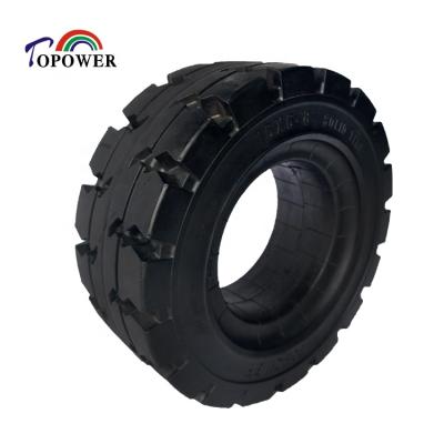 China Forklift Truck 16x6x8 Solid Rubber Tire 16X6-8 For Linde for sale