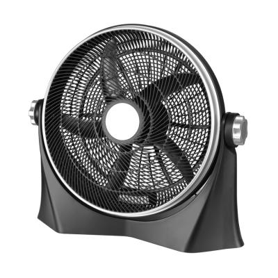 China 2022 Price Black 5 Blades Large 360 ​​Degree 20 Inch Industrial Box Fan Modern Cheap Electric Rotary Rotation Control for sale