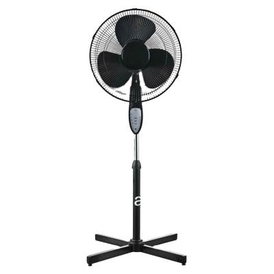 China 16 Inch Foshan Size Multifunctional Large Household Price In Pakistan Plastic Pedestal Gear Rack Fan With Remote Control for sale