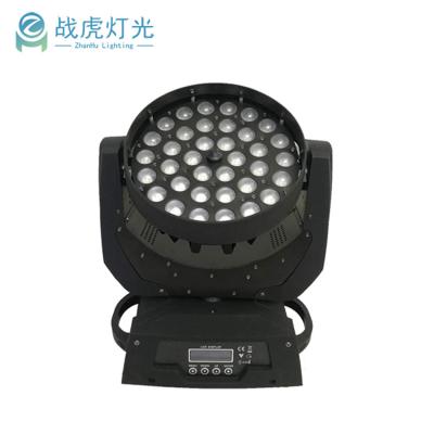 China Wedding 36pcs Professional Moving Light Bar or 3w Zoom Head DJ Weeding Led Zoom Light Wash Moving Head for sale