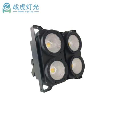 China Wedding size bright and durable 400w dmx led par light 4*100w eye cob light 4*100w warm white power 2in1 par lightings for sale