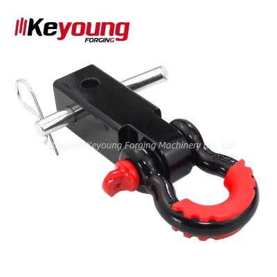 China Eco-friendly Best Seller Off Road Trailer Parts Shackle Hitch Receiver for sale