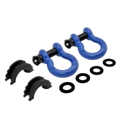 China Wholesale Hot Selling 3/4 Inch Heavy Industry China Design Drop Forged Off Road Shackle for sale