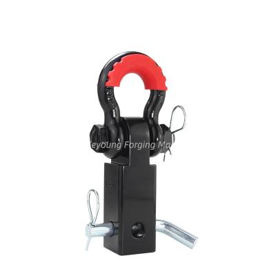 China Trailer Parts Latest Design Reasonable Price Heavy Duty Towing Accessories 2 Inch Shackle Hitch Receiver for sale