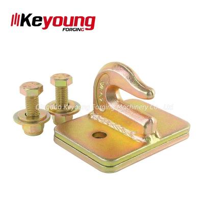 China Trailer Parts Hot Sale Top High Quality 3/8 Inch Tractor Grab Hook Backer Plate Bolt for sale