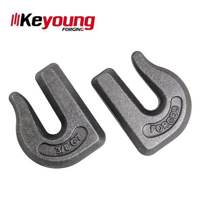 China General Industry Best Selling G70 High Efficiency Weld-on Clevis Weld On Grab Chain Hook for sale