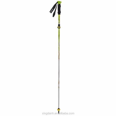 China EVA Z Pole Folding Foldable EVA Handle Trekking Pole Aluminum 7075 Walking Stick for sale