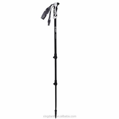 China 3 section 7075 trekking rubber aero pole for sale