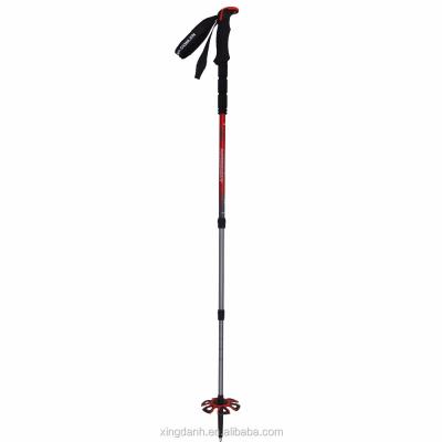 China Shockproof Aluminum EVA Grip 3 Section Trekking Pole 7075/6061 for sale