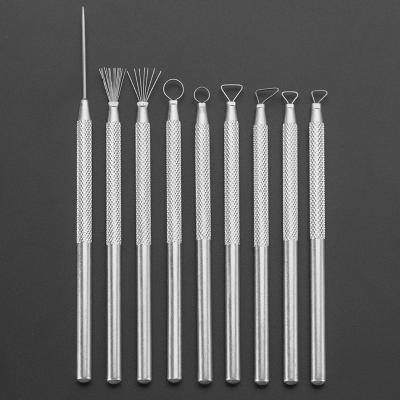 China Polymer Clay Tools Set Clay Pottery Tools Clay Sculpting Clay Sculpting Metal Craft Tool Kit for sale