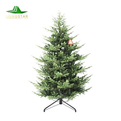 China PVC/PE 7ft Double Pe PVC Mixed Color Christmas Holiday Christmas Tree for sale