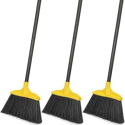 China Wholesale Household Straight Cleaning and Heavy Duty Long Handled Dustpan and Broom Set for sale