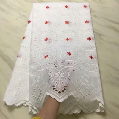 China New Sustainable Cotton Polish Swiss Voile Lace African Swiss Voile Lace High Quality Best Selling In Nigeria for sale